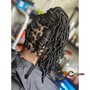 Loc  Retwist &amp;  Style  Shoulder