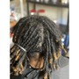 Knotless Bohemian Over Locs