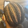 Stitch Braids W/Partial Sewin