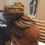 Lemonade braids ( hair included)