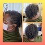 Twist Out/Natural Twist style