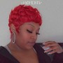 Finger waves & Relaxer