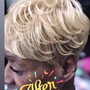 Short hair Style Weave