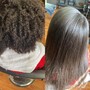 Relaxer re-touch