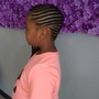 Kid's simple Braids 4yrs -8yrs. (Natural hair)