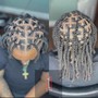 Loc-retwist (Shoulder to Bra strap length)