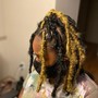 Large Knotless Braids(Mid-back)