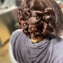 Bantu Knots (weave added