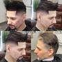 Men's haircut and shave