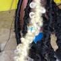 Medium Knotless Braids