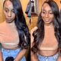 Traditional sew in