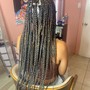 Feed In Braids In Front/ Weave In The Back