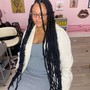 Feed In Braids In Front/ Weave In The Back