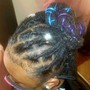 Kid's Braided Pony-Tail or Bun