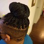 Braids knotless