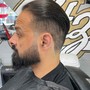 Bald skin fade cut