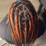 Knotless beaded bob