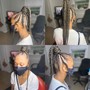 Freestyle Feed-in Ponytail