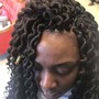 Loc Maintenance/ Pipe Cleaner Curls