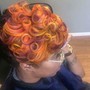 Loc Maintenance/ Pipe Cleaner Curls