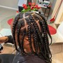 Large Knotless Braids