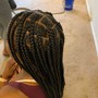 Medium Knotless Braids