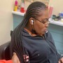 Feed-in Cornrows (10+braids)