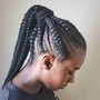 UPDO/ PONYTAILS (on natural hair)