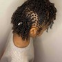 Kid's Feed in braids(weave)