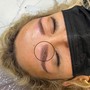 Eyebrows color/shape correction cover up with nano strokes