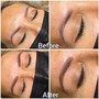 Eyebrows color/shape correction cover up with nano strokes