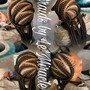 2 Butterfly Braids (Sew in)