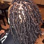 Butterfly locs shoulder length