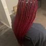 Med Knotless Box Braids