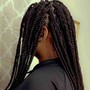 Straight back Cornrow braids