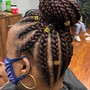 Crochet with Braid down