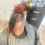 Retie for sisterlocs-returning clients (approval from stylist is needed for new clients before booking)