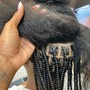 Small Knotless Braids