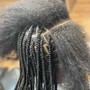 Small Knotless Braids