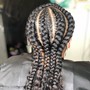 Xs cornrows /boho