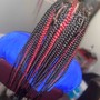 Small Knotless Braids