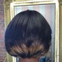 Women's hair cut