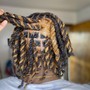 Midback invisible locs