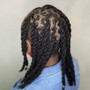 Instant Locs ( Mini Ear Length)