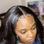 Lace Part Closure Sew In