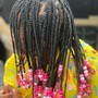 Cornrows (more than 5)