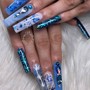 EXTRA DESIGNS PER 2 NAILS