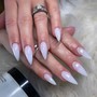 Acrylic Ombré/Marble/Smokey/VCut/FrenchTip Set (Medium)