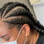 2  Feed In Braids