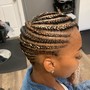 4-6 Feed in Braids